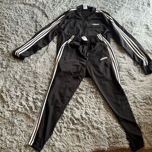 Adidas Tricot Track Jacket and Sweat Pants